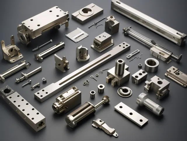 CNC parts processing image