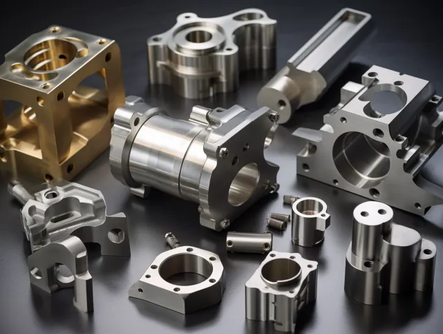 CNC parts processing image